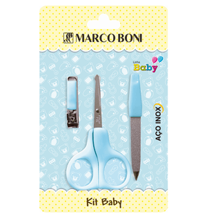 Kit Marcoboni Manicure Inf.azul C.3 6197