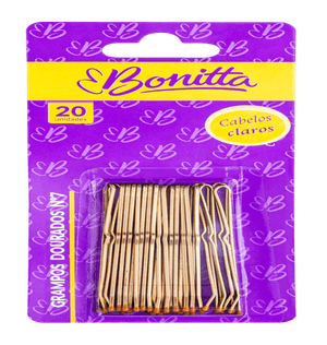 Grampo Marcoboni Bonita Dourado N.7 C/20