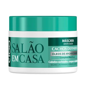 Máscara Capilar Eico Salão em Casa Cachos Definidos 270g