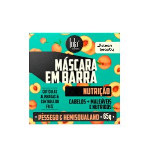 Mascara Capilar Lola 65g Em Barra Nutricao