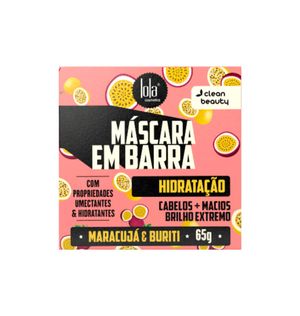 Mascara Capilar Lola 65g Em Barra Hidratacao