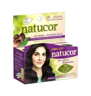 Coloração Natucor 2.8 Café Forte Preto Tabaco Especial 12g