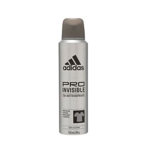 Desodorante Adidas Masculino Aerossol Antitranspirante Pro Invisible 150ml