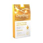 Folhas Prontas Depilflax Depil.corp.c/20 Natural