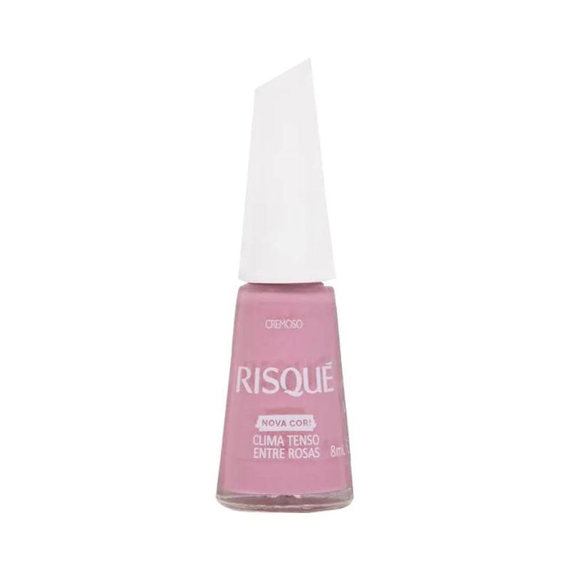 Esmalte Risque 8ml Nova Cor Clima Ten.ent.rosas