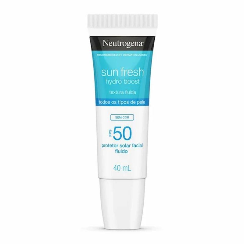 Protetor Solar Neutrogena 40ml Sun Fresh Hb50 Cor 6