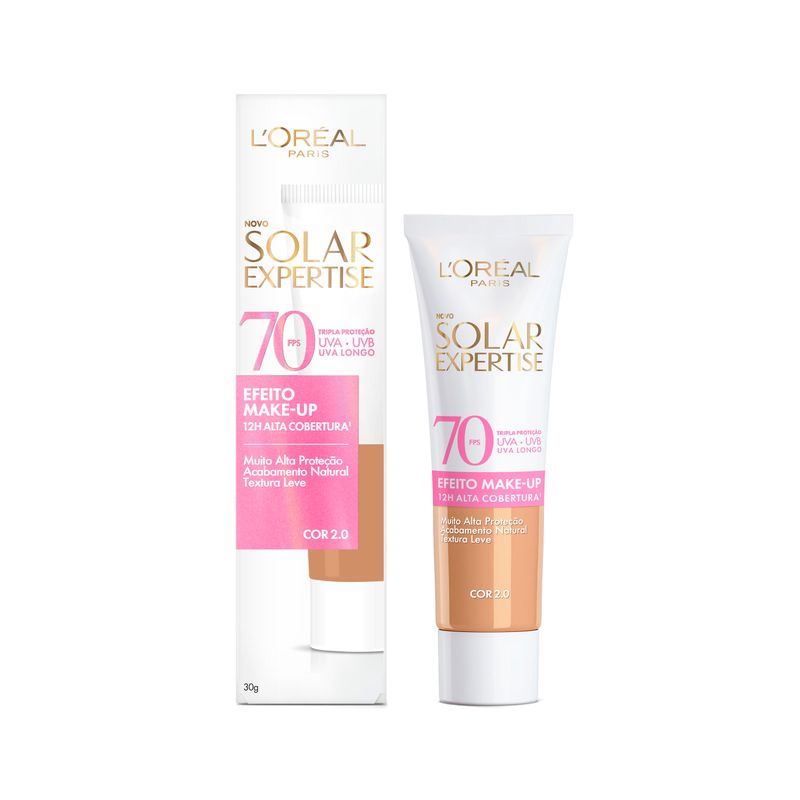 Protetor Solar Facial Loreal 30g Solar Exp Efeito Makeup 2.0