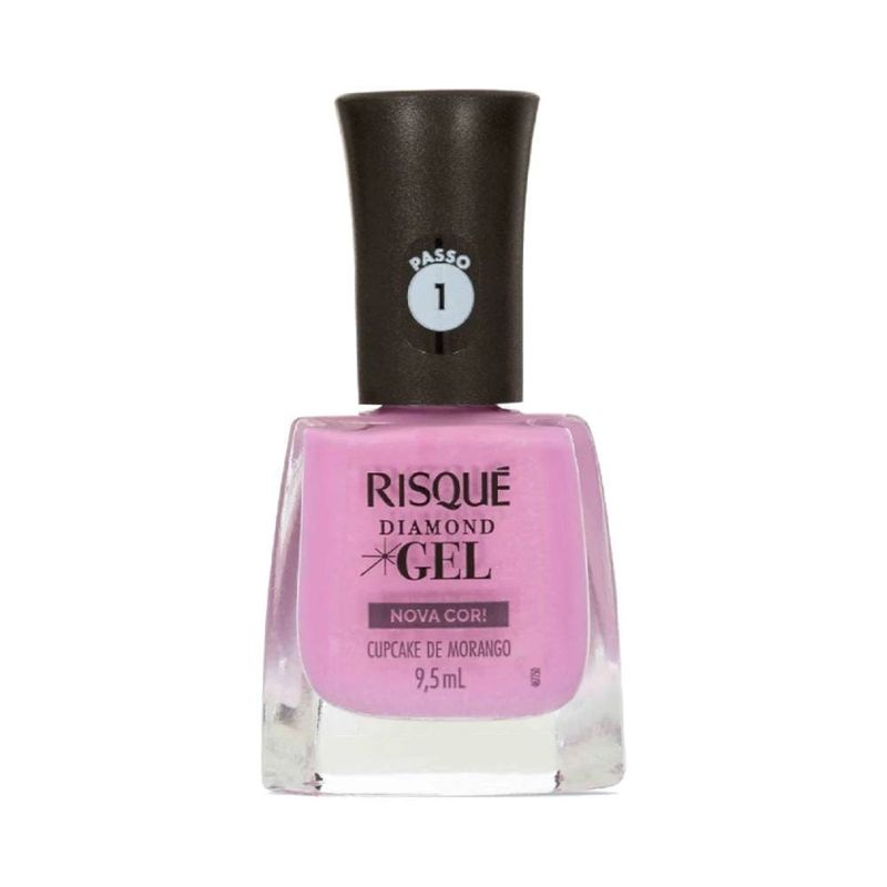 Esmalte Risque 9,5ml Diam.gel Crem Cupc.mrngo