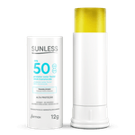 Protetor Solar Facial Sunless 12g Stick Transluc.fps50