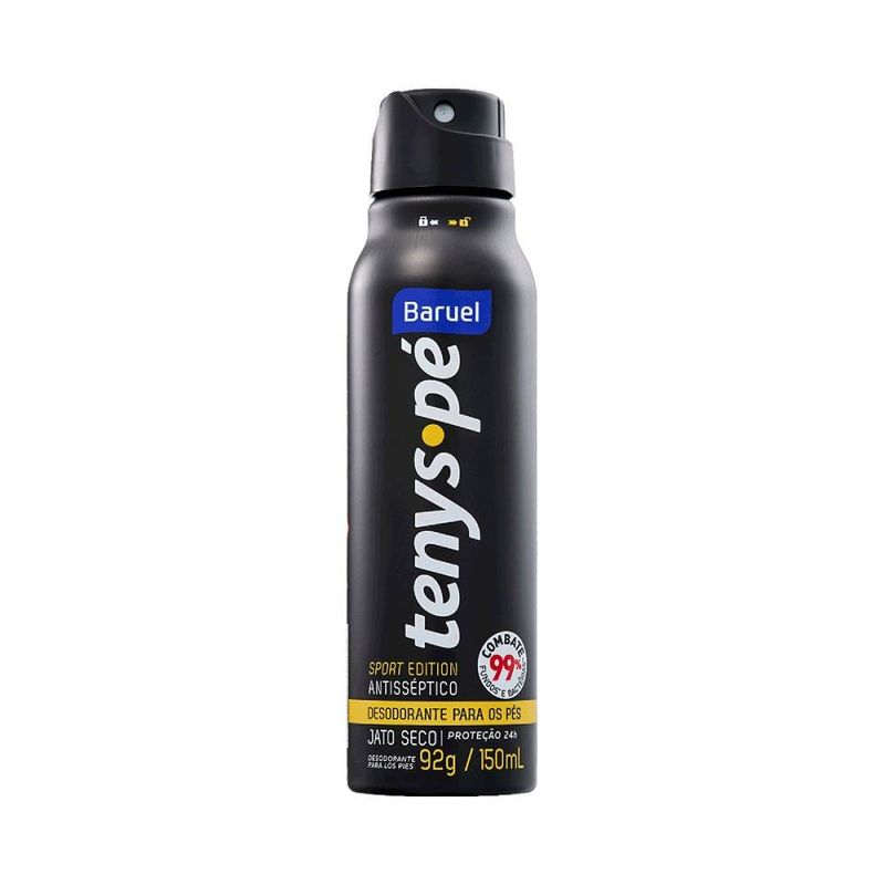 Desodorante Aerosol Tenys Pe 92g Jato Seco Sport