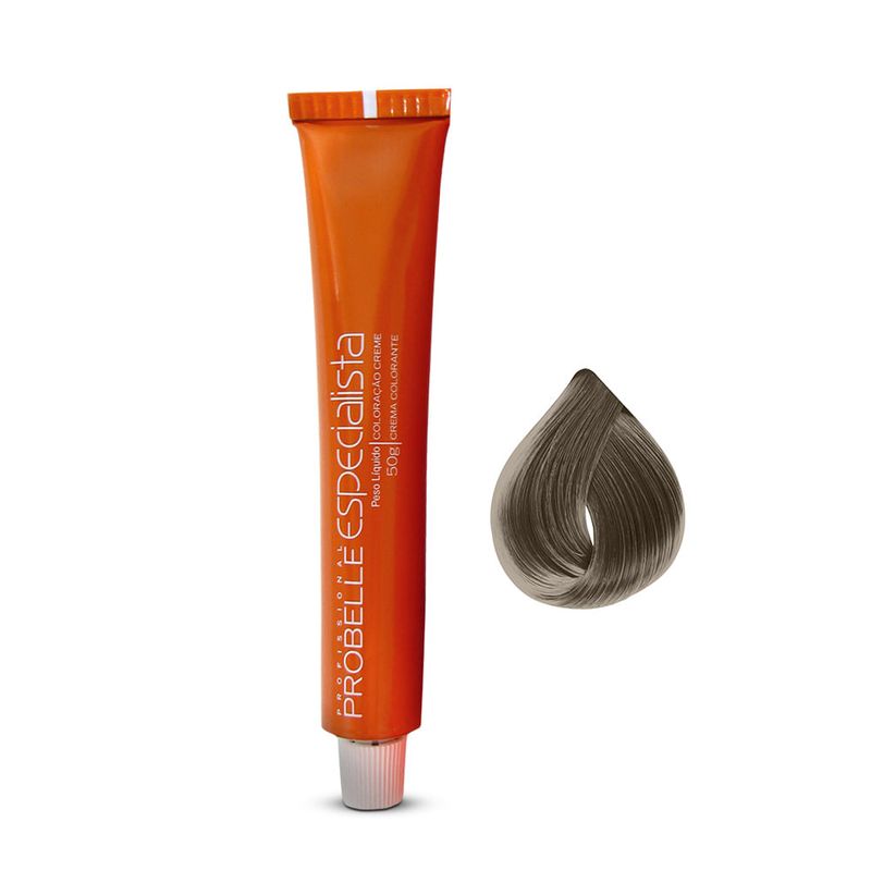 Coloração Probelle Especialista 6.1 Louro Escuro Acizentado 50g-1769803505924