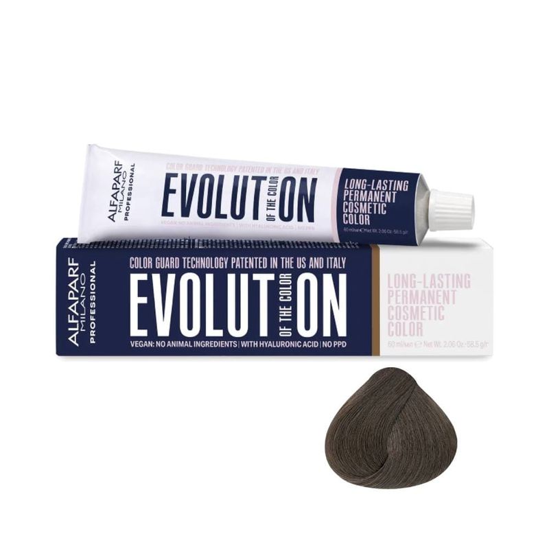 Coloração Alfaparf Evolution of the Color 6.1 Louro Escuro Cinza-1769804221114