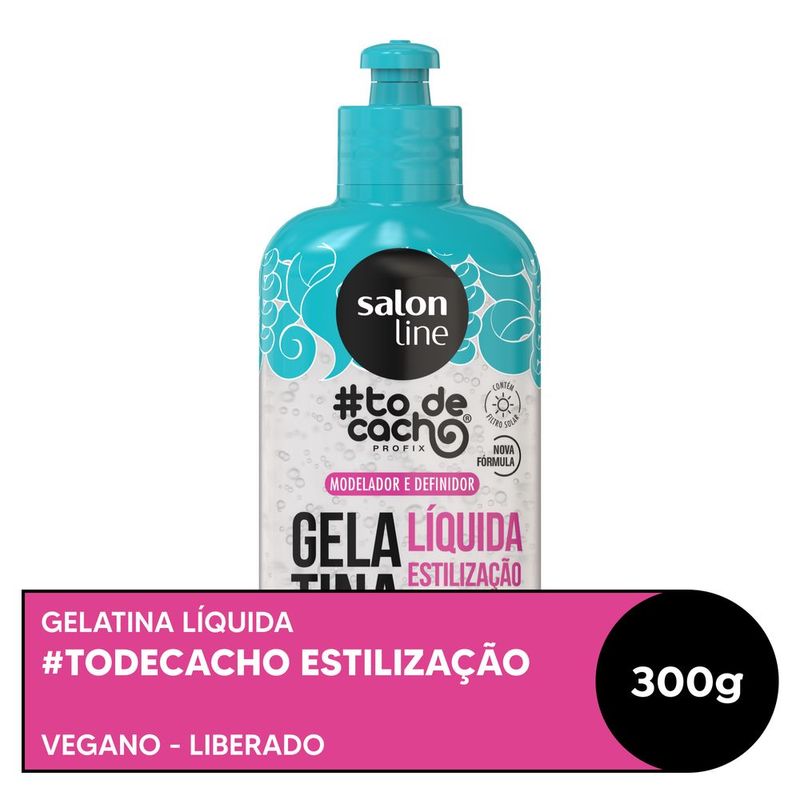 Gelatina Líquida Salon Line #Todecacho Estilização 300ml-1769804491170
