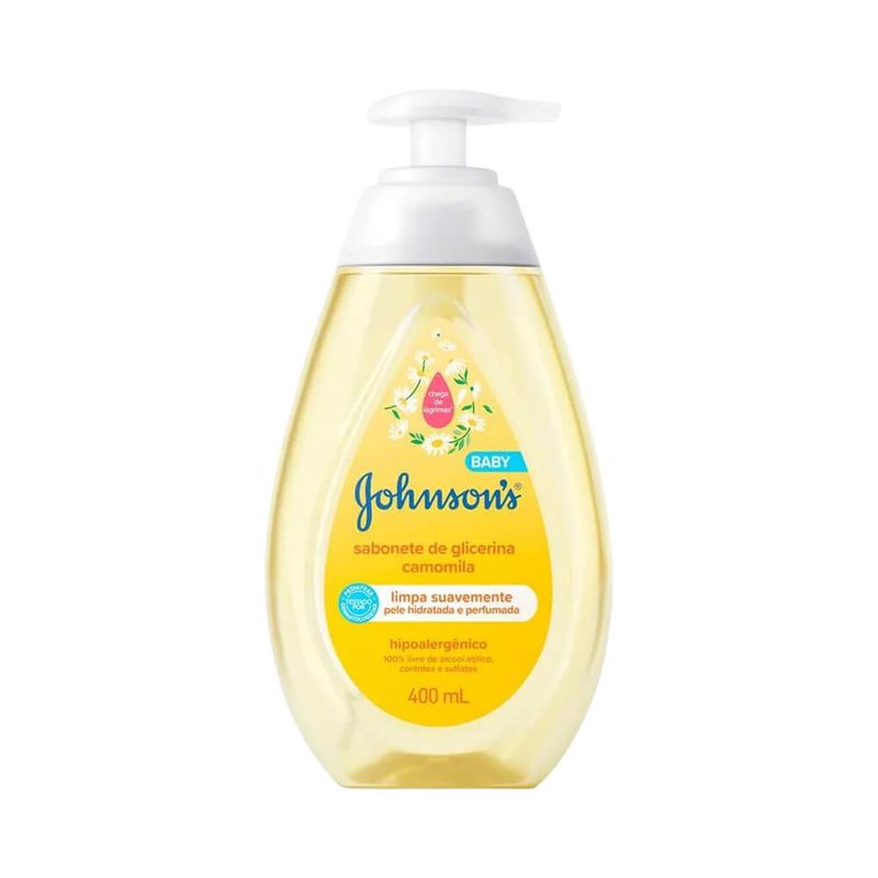 Sabonete Líquido Johnson's Baby Glicerina Camomila 400ml-1769805028724