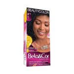Coloração Creme Bela&Cor 2.11 Preto Azulado-1769805467290