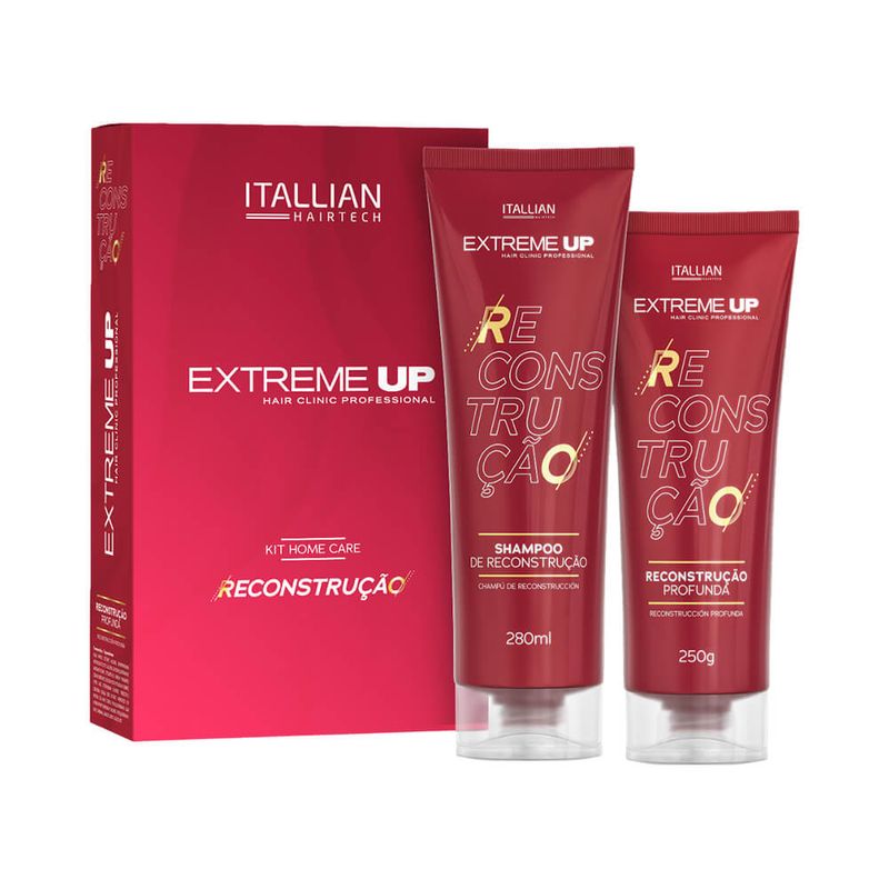 Kit Itallian Home Care Extreme-Up Reconstrução-1769805586323