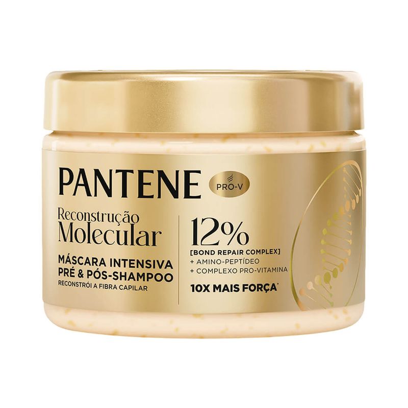 Máscara Capilar Intensiva Pantene Reconstrução Molecular 270ml-1769805744570