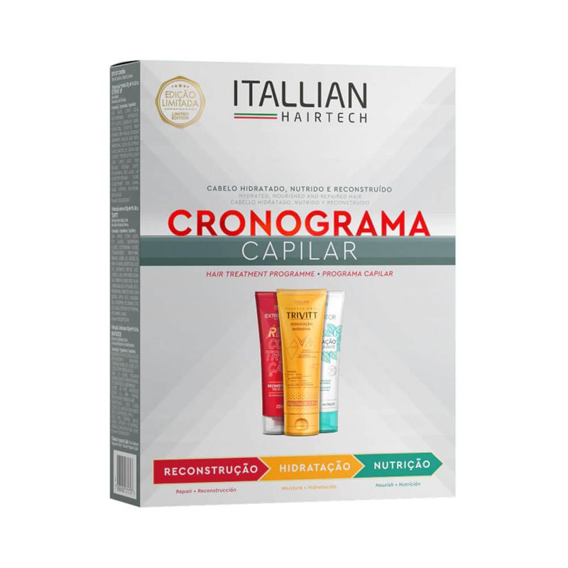 Kit de Cronograma Capilar Itallian Hairtech-1769805874516