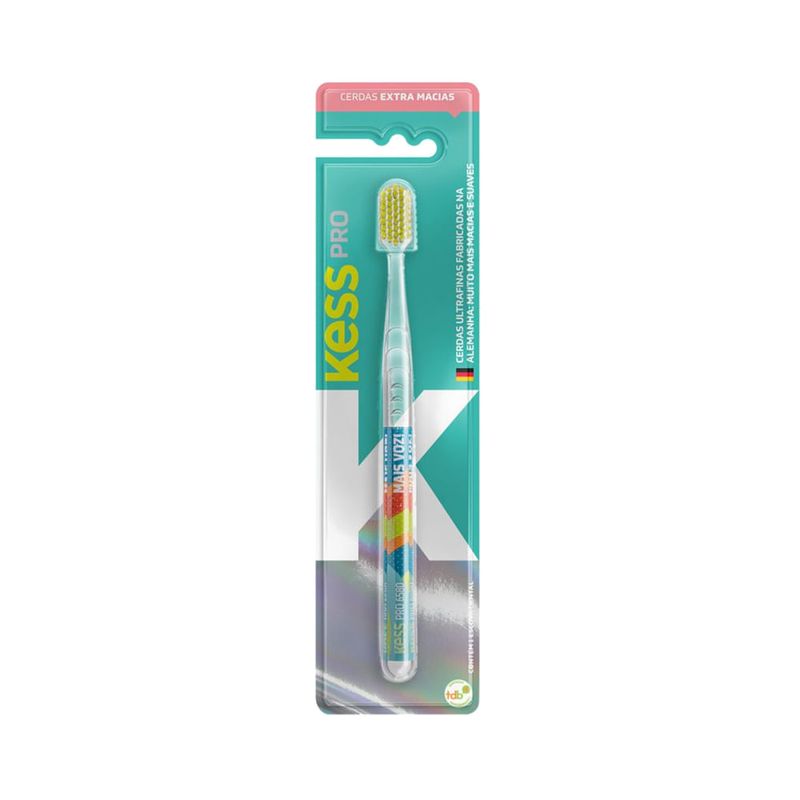 Escova Dental Kess Pro Clear Extra Macia (2106)-1769806174092