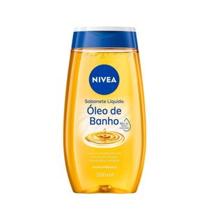 Sabonete Liquido Nivea 200ml Oleo De Banho