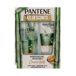Kit Pantene Bambu  Shampoo 400ml +  Condicionador 150ml-1769806328106