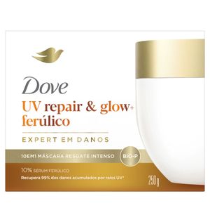 Mascara Capilar Dove 250g Uv.repair Glow+ferulico