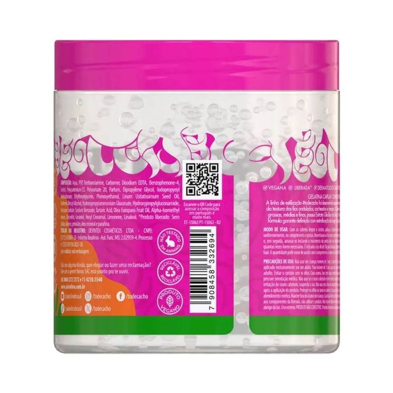 Gelatina Salon Line 550g Def.intensa