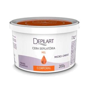 Cera Depilart para Microondas Mel 200g