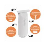 Maquina De Acabamento Proart Prof Mini Bivolt Branc Mas01b