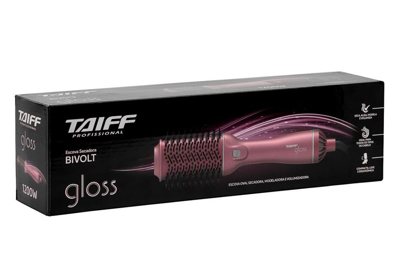 ESCOVA SEC TAIFF BIVOLT GLOSS ROSE