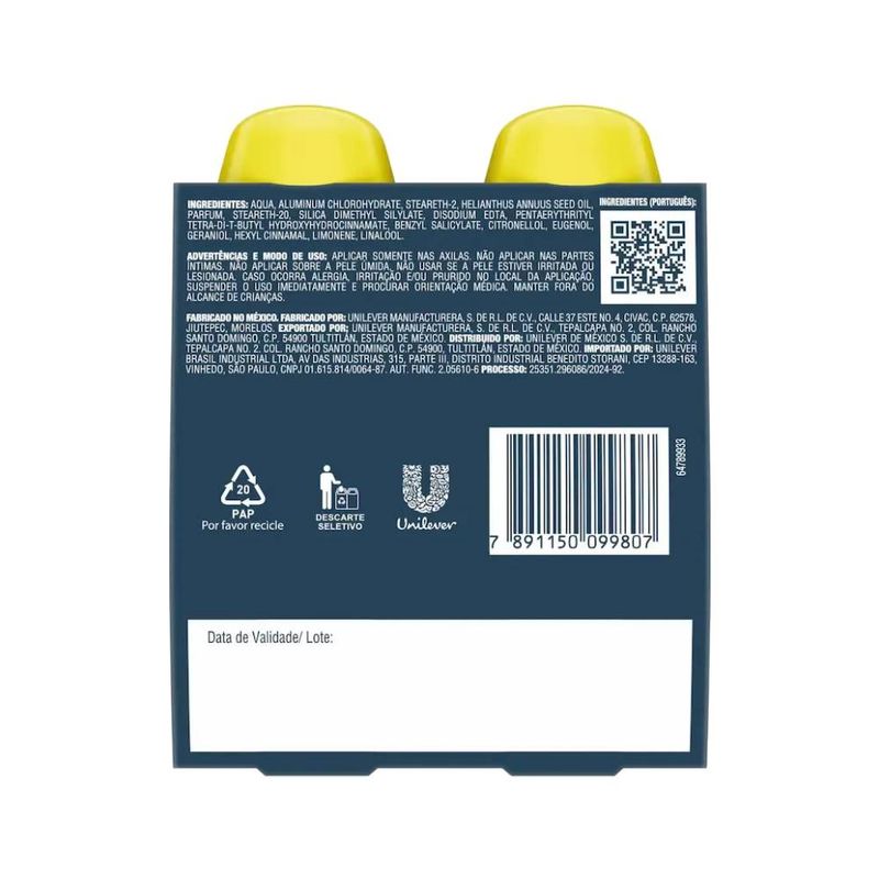 Kit Rexona Des Rollon C/2 V8