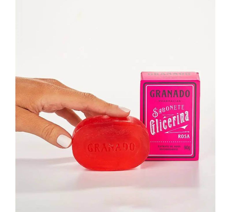 Sabonete Granado 90g Glicerina Rosa