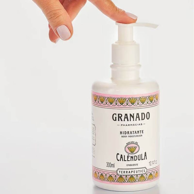Hidratante Granado 300ml Terrapeutics Calendula