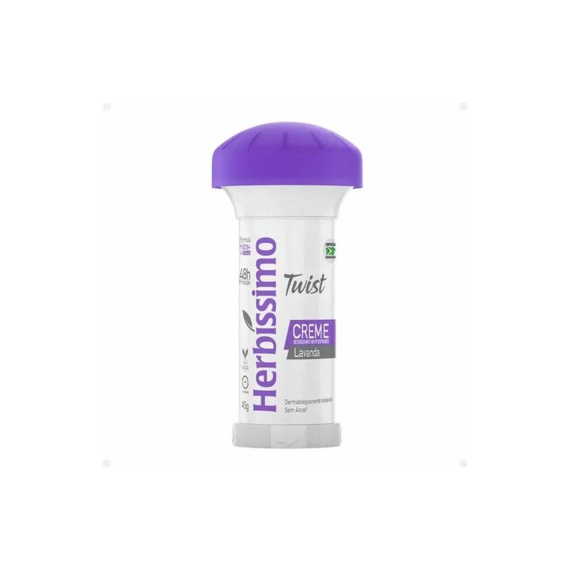 Desodorante Creme Herbissimo 45g Twist Lavanda