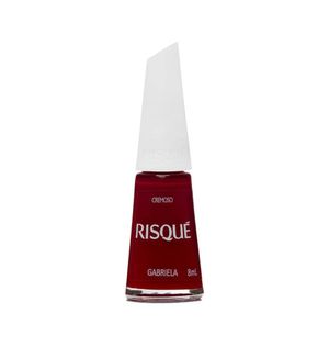 Esmalte Risqué Vermelho Cremoso Gabriela