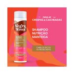 Shampoo Negra Rosa 300ml Nutricao