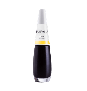 Esmalte Impala Cremoso A Cor da Sua Moda Preto