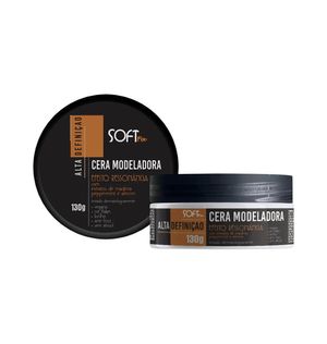 Cera Modeladora Soft Fix Efeito Ressonância 130g