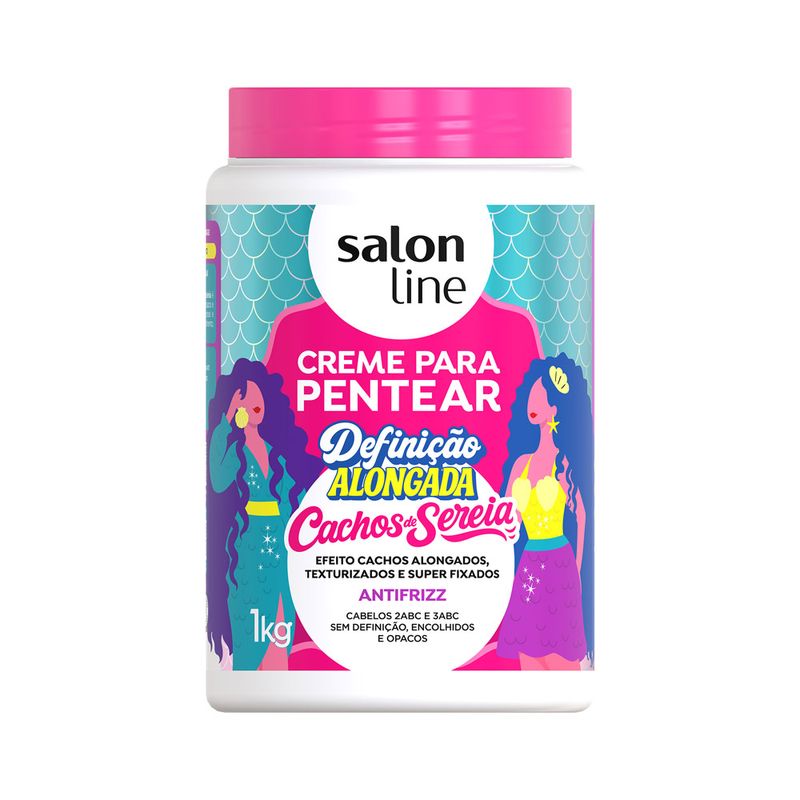 CR PENT SALON LINE 1KG CACHOS DE SEREIA