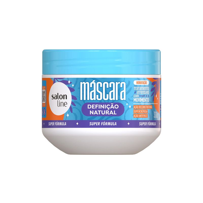 MASC CAP SALON LINE 300G DEFINICAO NATURAL