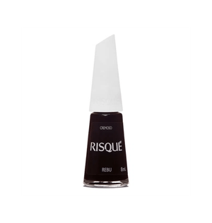 Esmalte Risqué Vermelho Cremoso Rebu