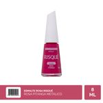 ESM RISQUE 8ML METAL.ROSA PITANGA