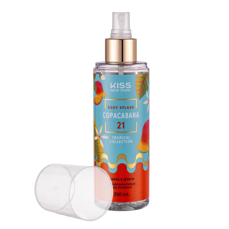 BODY SPLAS KISS NY 200ML TROPICAL COPACABANA 21