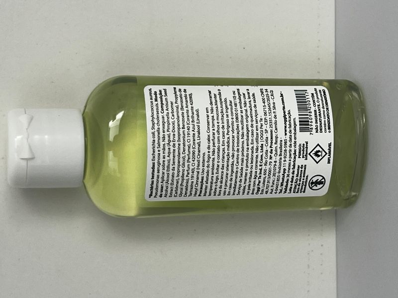 ALCOOL GEL NEW STAR 60ML ERVA DOCE
