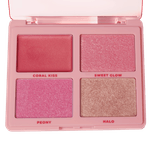 PALETA RUBY ROSE 19,4G BLUSH ILUMI BERRY BRONZE