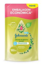 SAB LIQ J J BABY 180ML REFIL GLIC.LAVANDA