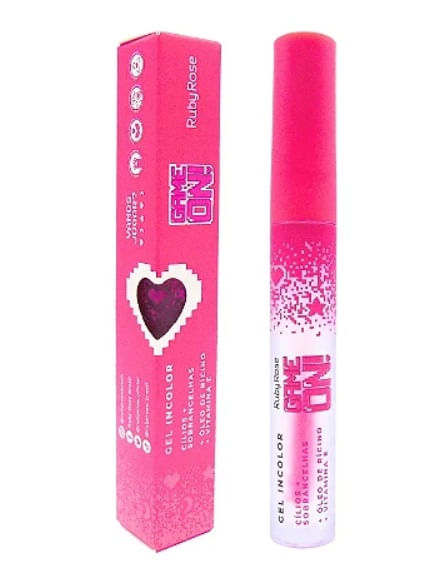 GEL SOBRAN RUBY ROSE 3,8G CILIOS GAME ON INCOLOR