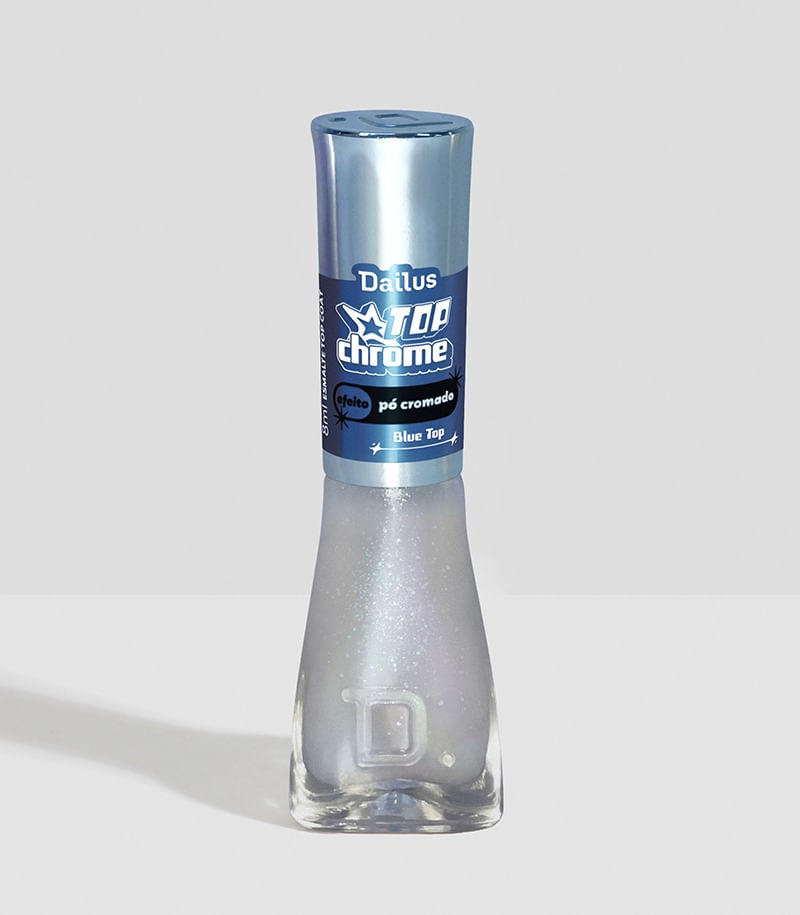 ESM DAILUS 8ML TOP CHROME BLUE TOP