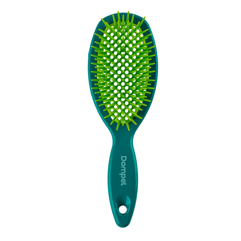 ESCOVA DOMPEL FAVO OVAL 4031 VERDE ESCURO