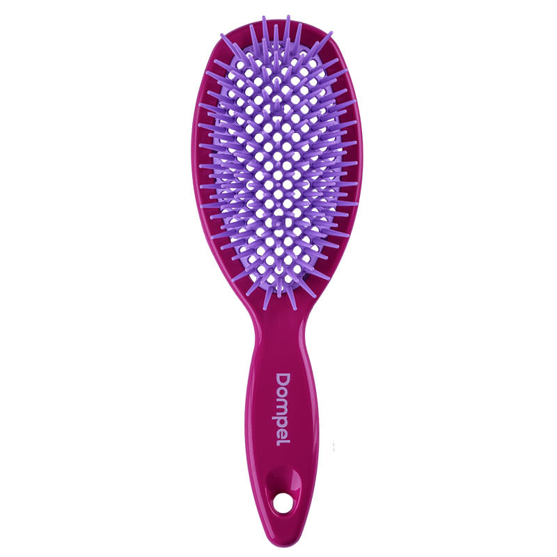 ESCOVA DOMPEL FAVO OVAL 4031 ROSA ESCURO